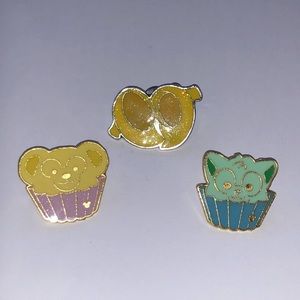 DISNEY Gelatoni Duffy HKDL Cupcake Minnie Shoe Pin